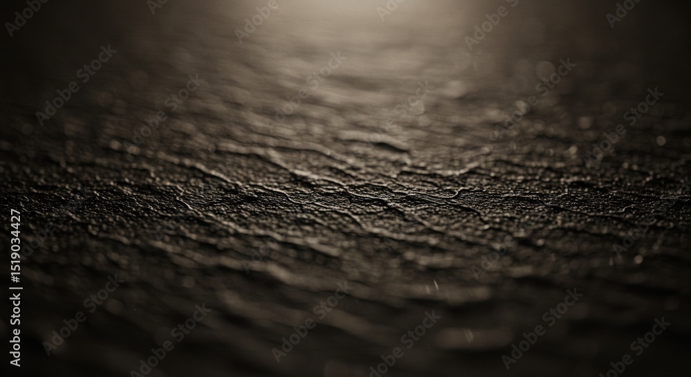 Aufkleber a close up of a black surface with a grainy texture