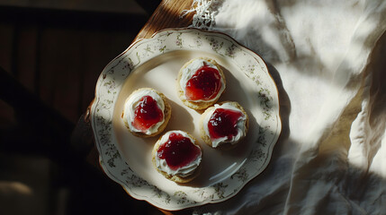 food, cake, dessert, sweet, plate, pie, fruit, bread, breakfast, baked, pastry, delicious, homemade, snack, white, sandwich, apple, slice, meal, cream, cheese, bakery, jam, toast, red