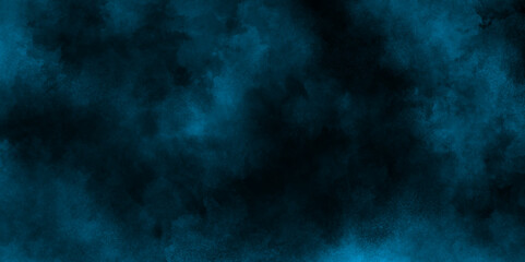 watercolor painted mottled blue background with vintage marble, Cloudy blue watercolor background texture, Smoke in the dark blue texture, watercolor background concept design background with smoke.