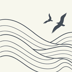 Waves of Silence – Horizontal Minimal Flow