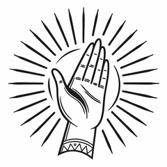 Sun in the Hand – Radiant Calm