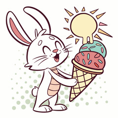  Ice Cream Bunny Blis