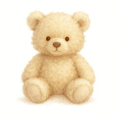 Fototapeta premium くまのふわふわぬいぐるみ