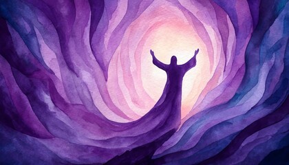 The Resurrection of Jesus Christian concept interpretation Artwork