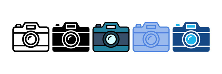 Camera Icon Element For Design