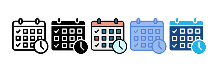 Calendar Icon Element For Design