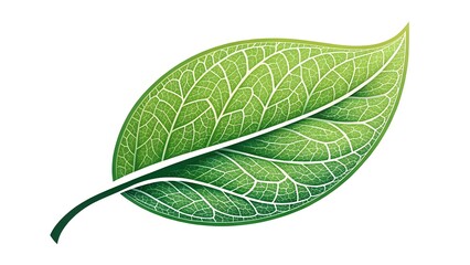 natural leaf-logo beautiful one with nature