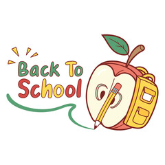 Back to School A Colorful Illustration of Learning and Education
