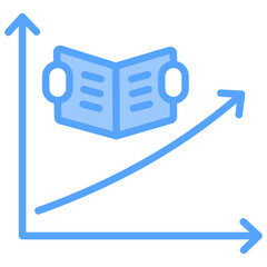 Learning Curve Icon