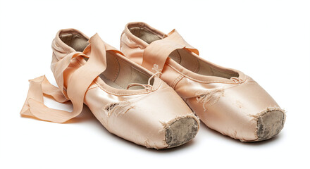 pair of ballet shoes