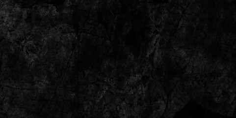 Abstract grunge background from black marble concrete stone wall texture, Old stained grunge dirty black and gray concrete wall texture, Grunge plaster of black black abstract wall.