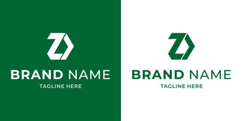Creative ZK Letter Logo With Abstract, Illustration, Design Inspiration, Vector, Icon