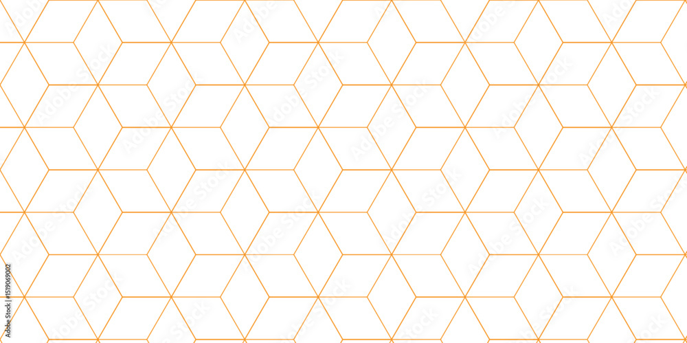 Poster cubic hexagon texture. geometric cube grid seamless pattern. geometric pattern illustration mosaic, 