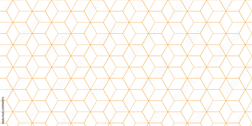 Poster cubic hexagon texture. geometric cube grid seamless pattern. geometric pattern illustration mosaic, 