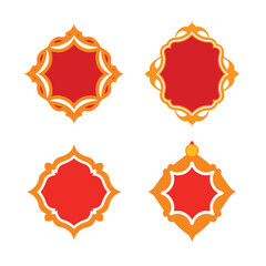 vector set of ornamental design elements