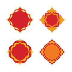 set of decorative elements for design