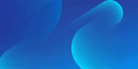 Abstract blue background with diagonal lines. Dynamic shapes composition. Vector illustration