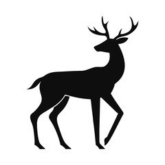 deer silhouette vector