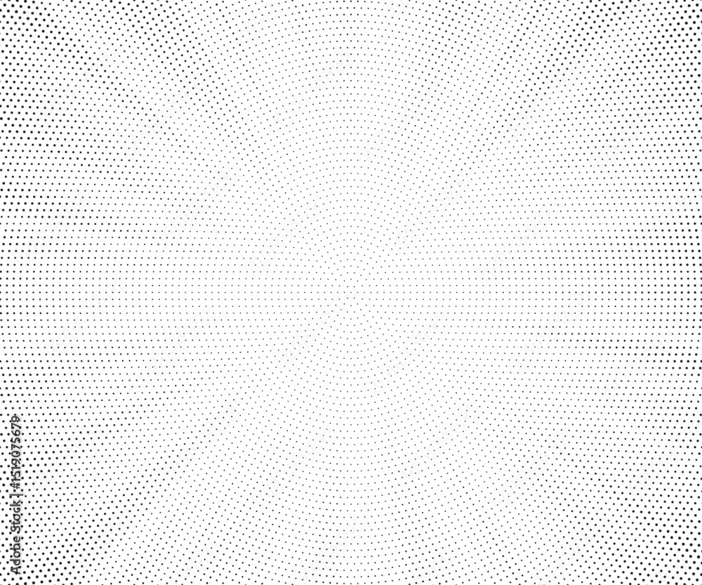 Aufkleber Halftone gradient sun rays pattern. Abstract halftone vector dots background. monochrome dots pattern. Vector background in comic book style with sunburst rays and halftone. Retro pop art design.