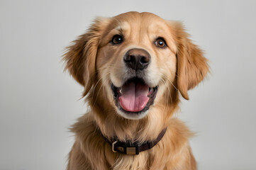 Fototapeta premium golden retriever dog