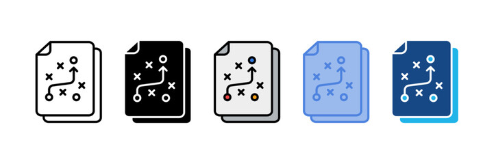 Content Strategy Icon Element For Design