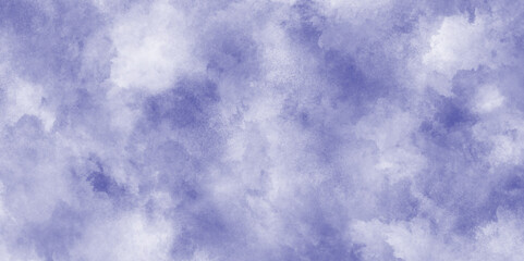 Pastel purple watercolor texture pattern background with space, bright purple hand drawn illustration, Light watercolor background, Soft cloud in the purple background tone paper texture.