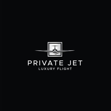 Private jet logo