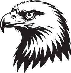 eagle head vector