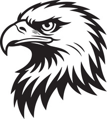 eagle head vector