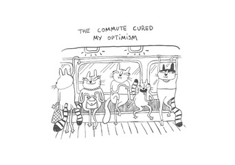 Ironic Cat Doodles – Hand Drawn Comic Sketches for Prints and Stickers