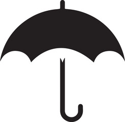 umbrella with rain drops