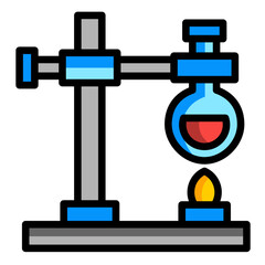 Laboratory Burner Icon