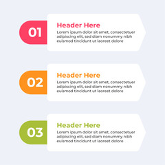 Three colorful circles with icons and text.