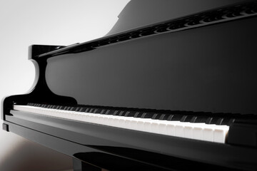 grand piano close