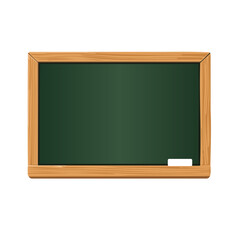  Classic School Chalkboard Vector – Green Blackboard with Wooden Frame