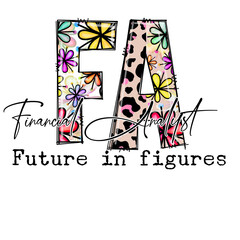 Financial Analyst FA - Future in Figures - Colorful Design