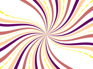 Vintage retro banner background. Colorful grunge wave wallpaper. Vector illustration. Twist party backround pattern.
