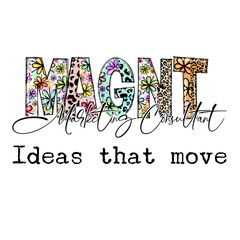 MAGNIFICENT Marketing Consultant Ideas that Move - Design for Apparel