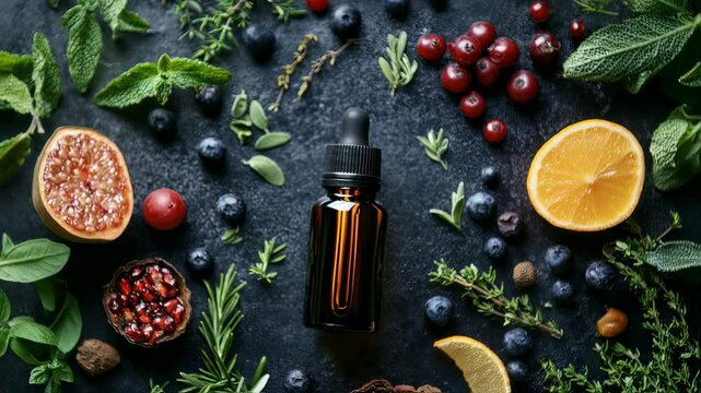 Botanical elixir composition with fresh ingredients and herbal tincture
