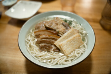 石垣島で味わう本場のソーキそば

