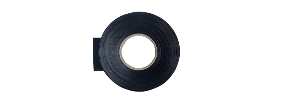 Dark roll of tape