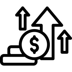 Profit Line Icon