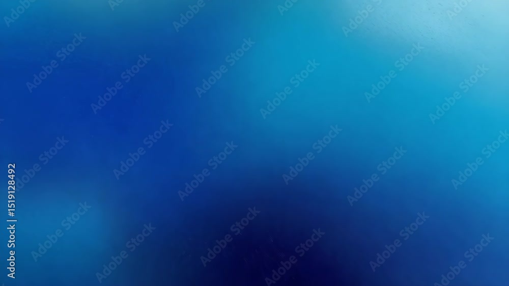 Poster subtle gradient from dark indigo to light turquoise shows textile pattern and texture background.