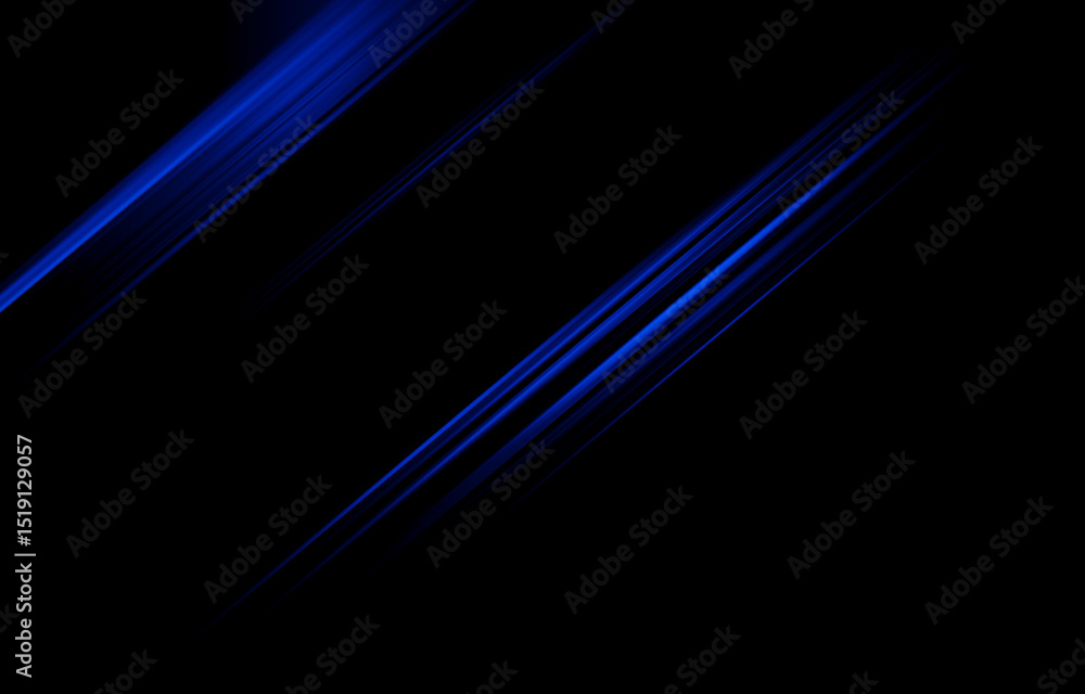 Leinwandbilder abstract blue and black are light pattern with the gradient is the with floor wall metal texture soft tech diagonal background black dark clean modern.