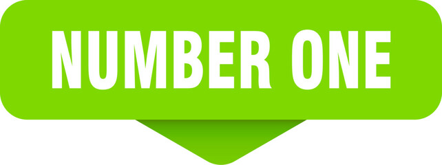 number one sticker. number one sign on transparent background
