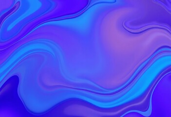 Naklejka premium Fluid blue and purple gradient, abstract swirls , ombre, motion