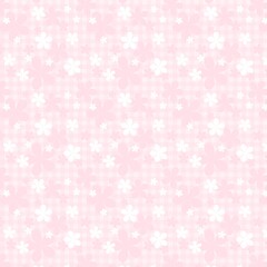 Floral Pattern Background,  Seamless Flower Design, Vintage Botanical Texture