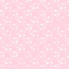 Floral Pattern Background,  Seamless Flower Design, Vintage Botanical Texture