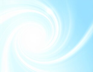 Abstract blue background with swirling light and colorful wave patterns