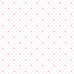 Floral Pattern Background,  Seamless Flower Design, Vintage Botanical Texture